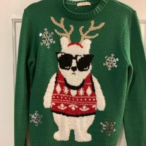 Ugly Christmas sweater X-mas Adult small used